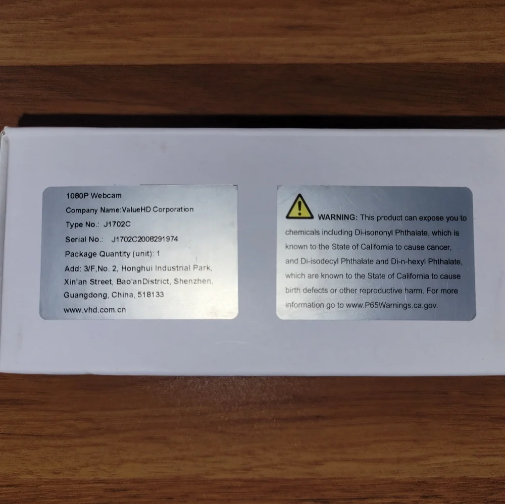 VHD Web Camera